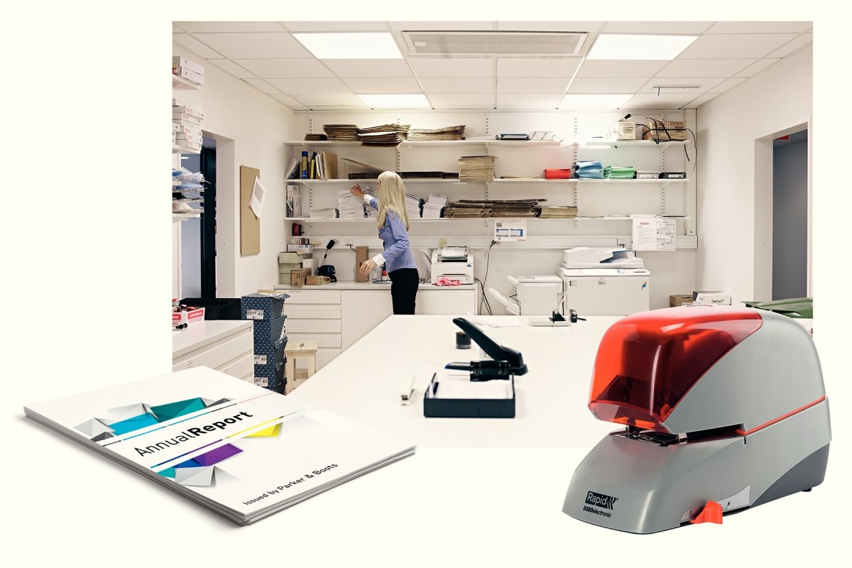 Elektrisk häftapparat Rapid Supreme R5080e Grå