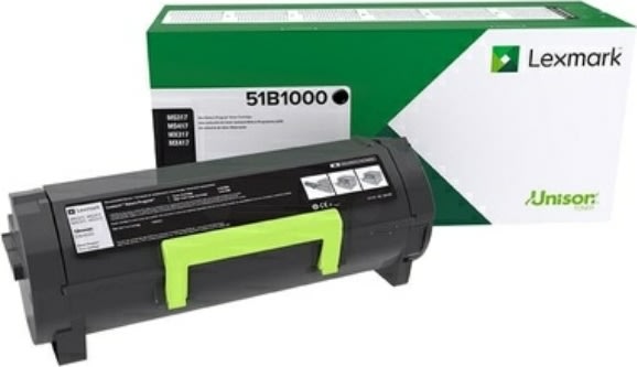 Tonerkassett Lexmark 51B2000 Svart 2500 sidor