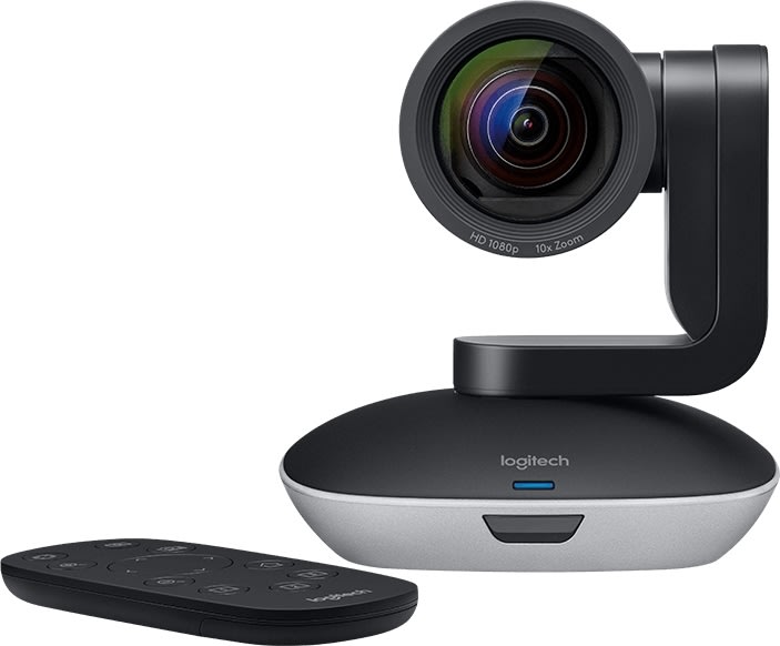 Logitech PTZ PRO 2 konferenskamera, svart