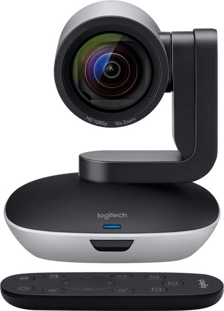 Logitech PTZ PRO 2 konferenskamera, svart