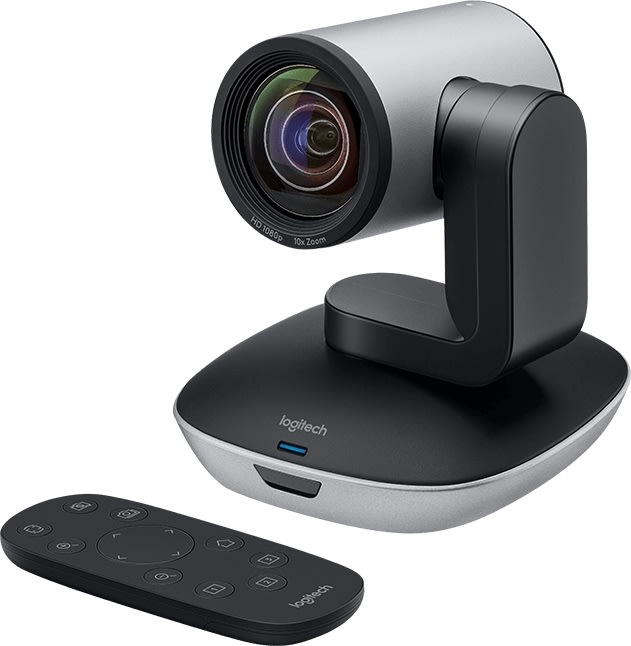Logitech PTZ PRO 2 konferenskamera, svart