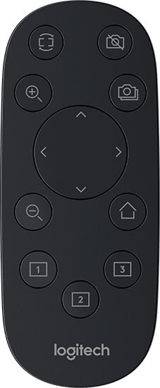 Logitech PTZ PRO 2 konferenskamera, svart