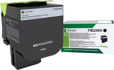 Tonerkassett Lexmark 71B2XK0 Svart 8000 sidor