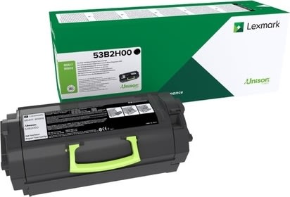 Tonerkassett Lexmark 53B2H00 Svart 25 000 sidor