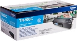 Lasertoner Brother TN900C Cyan 6000 sidor 2-pack