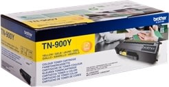 Lasertoner Brother TN900Y Gul 6000 sidor 2-pack
