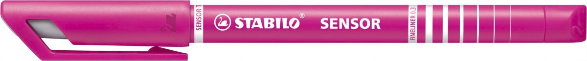 Stabilo Sensor fiberpenna, rosa