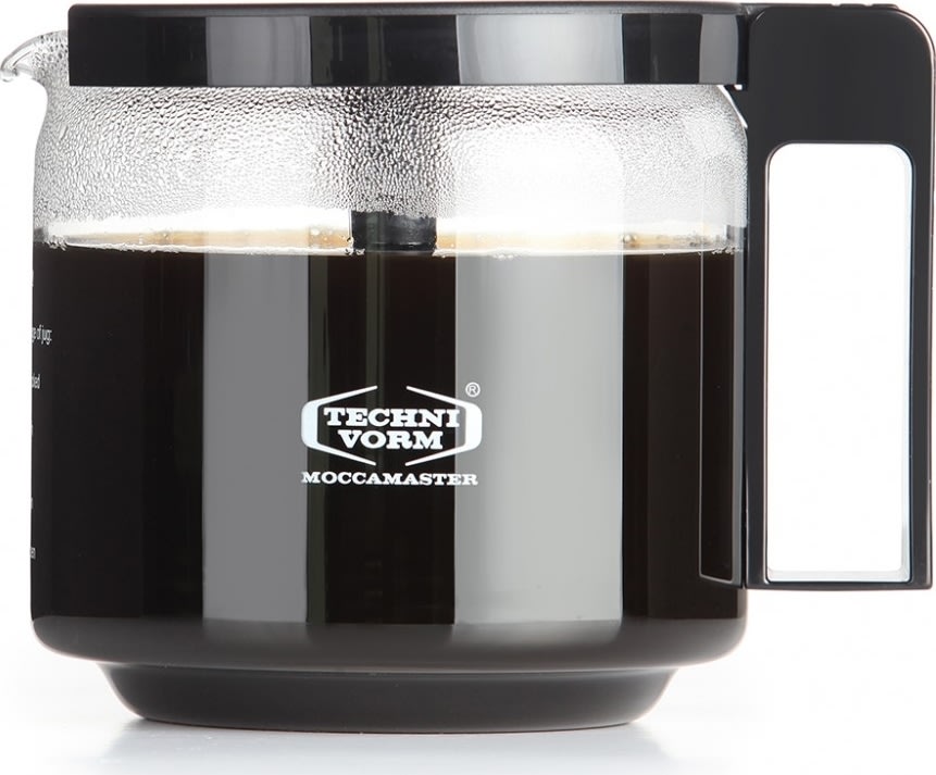 Glaskanna Moccamaster KBG 1,25 L Klarglas/Svart
