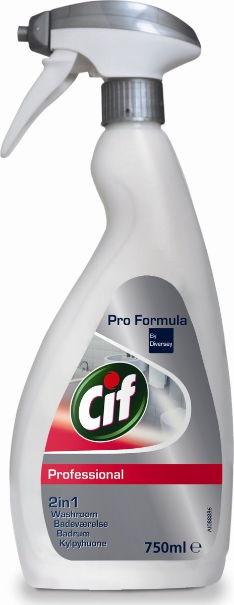 Badrumsrengöring Cif 2-i-1, 750 ml
