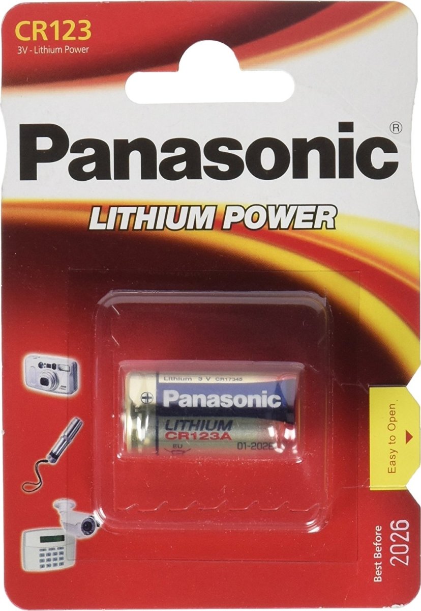 Panasonic CR123A Batteri 