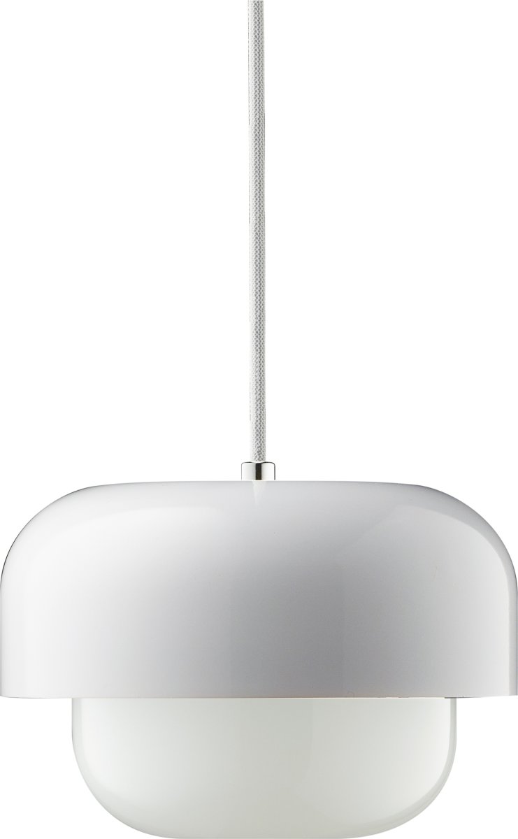 Taklampa Haipot Vit Ø23 cm