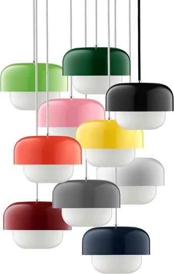 Taklampa Haipot Vit Ø23 cm