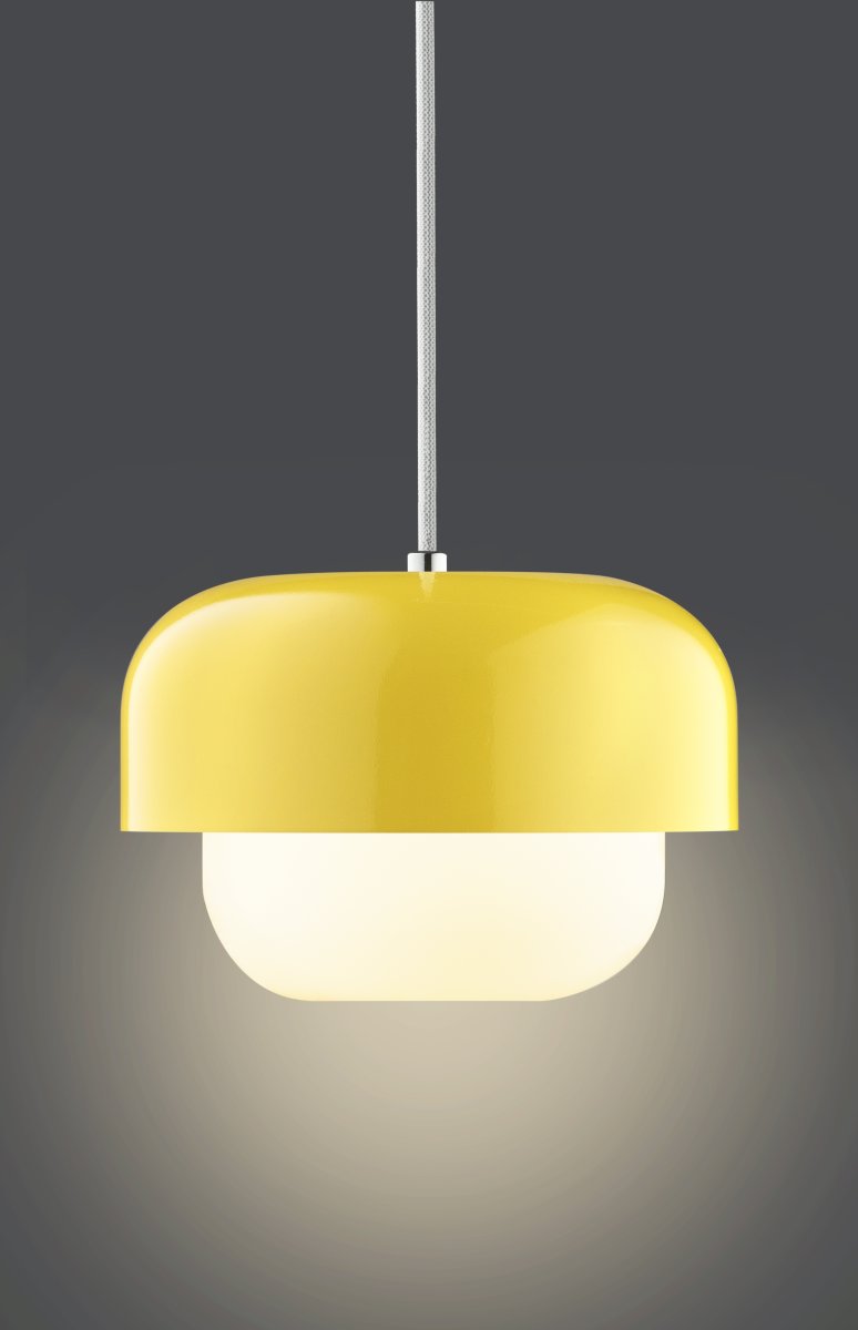 Taklampa Haipot Gul Ø23 cm