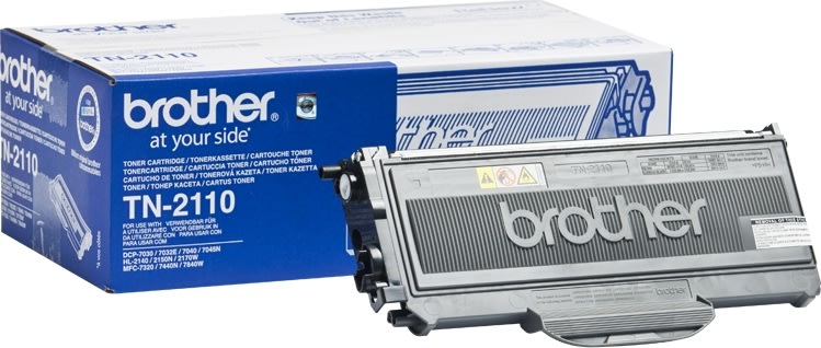 Lasertoner Brother TN2110 Svart 1500 sidor