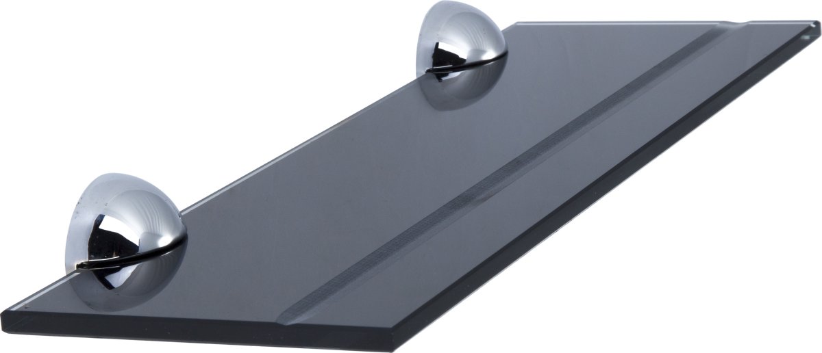 Pennhylla för magnetisk glastavla svart