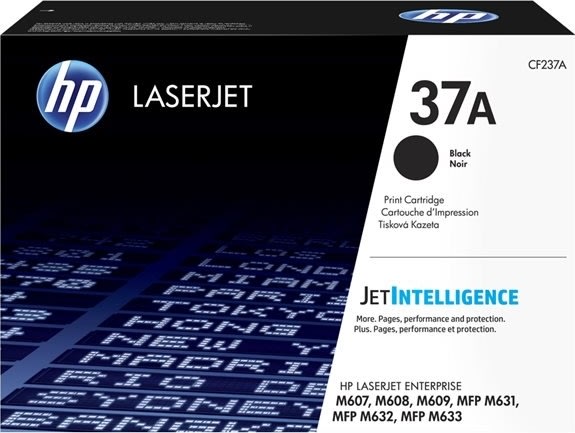 HP 37A (CF237A) lasertoner, sort, 11.000s