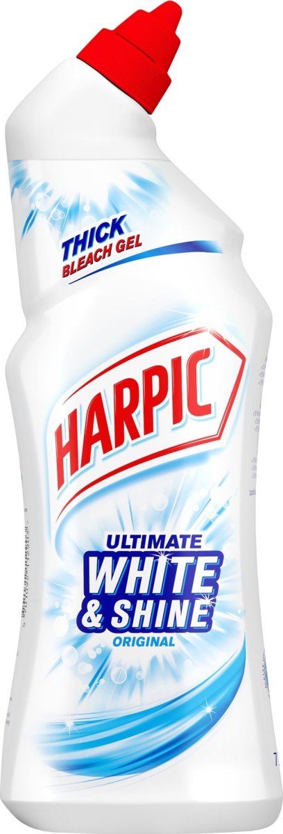Flytande toalettrengöring Harpic White & Shine 750