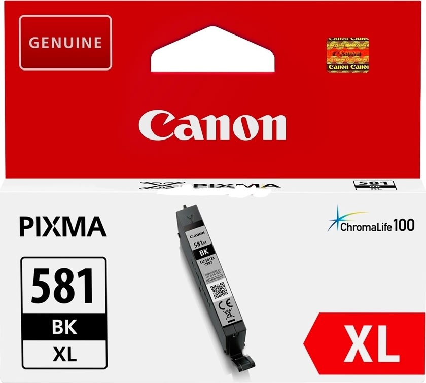 Bläckpatron Canon CLI-581 XL Svart 2280 sidor