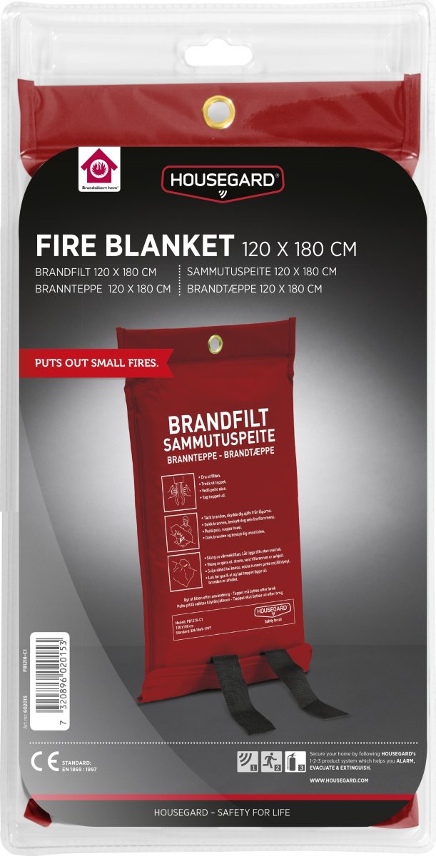 Housegard brandfilt 120x180 cm