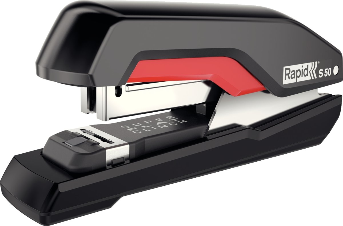 Häftapparat Rapid S50 Svart/röd