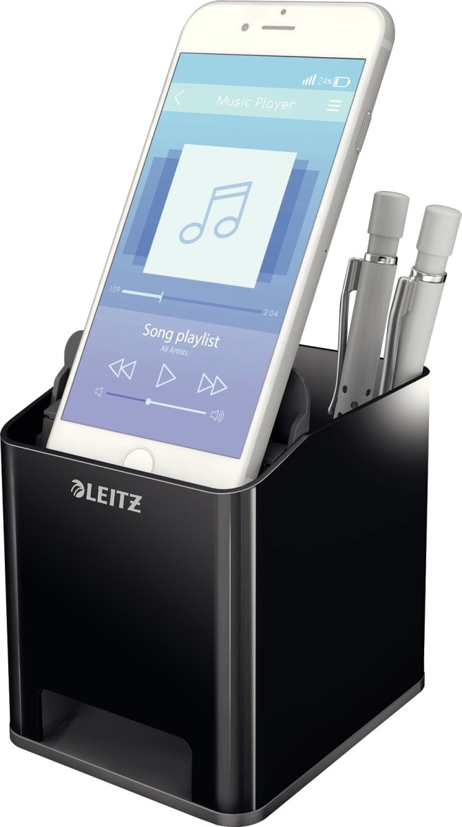 Leitz Dual Pennställ, svart