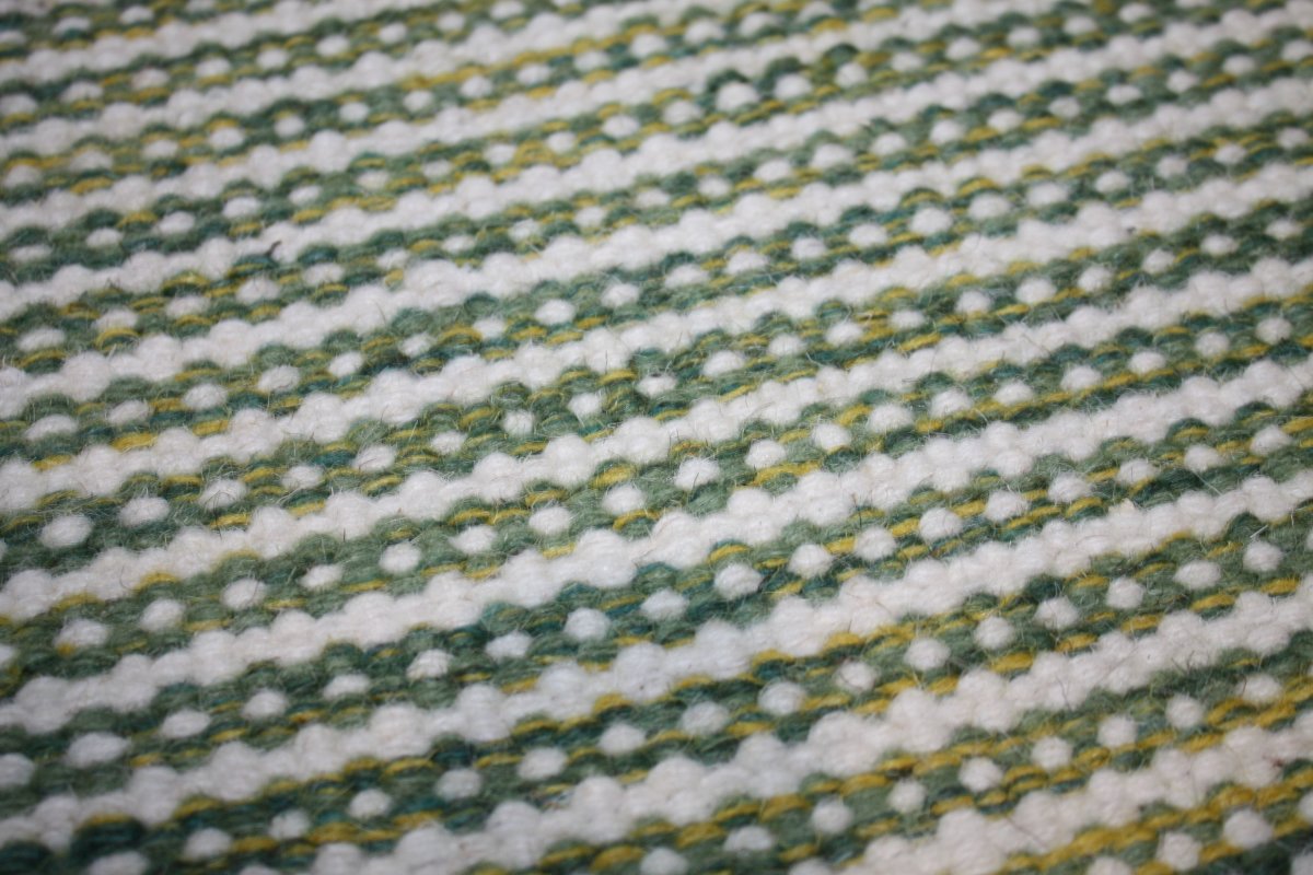 Pilas tæppe, 80x250 cm., oliven