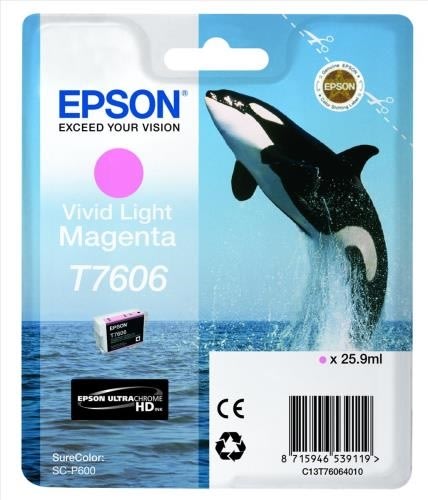 Bläckpatron Epson T76064010 25,9 ml Ljus magenta