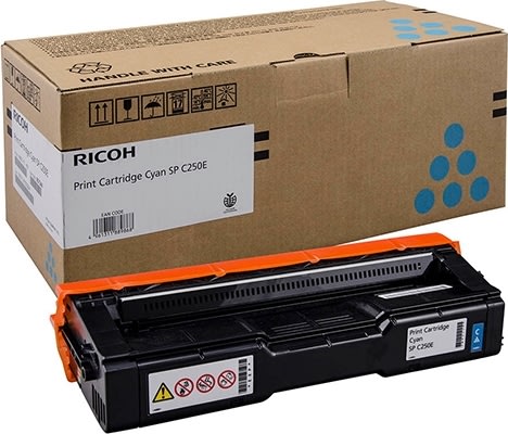 Lasertoner Ricoh 407544 Cyan 1600 sidor