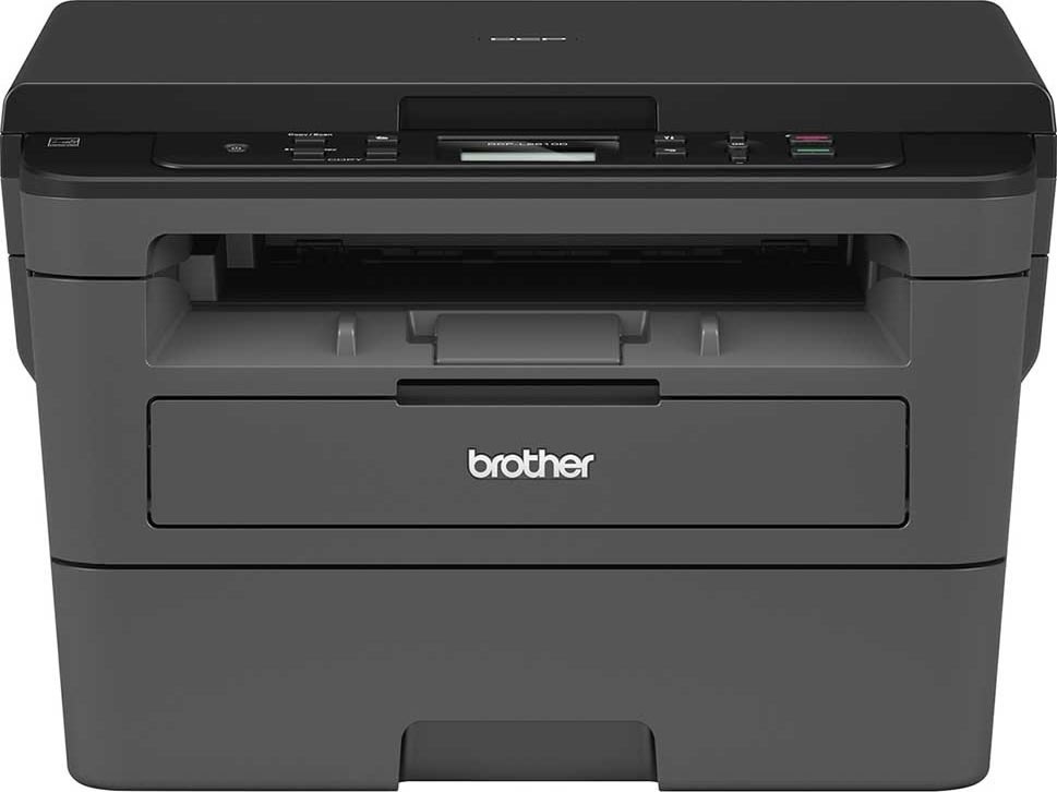 Brother DCP-L2510D sort/hvid multifunktionsprinter