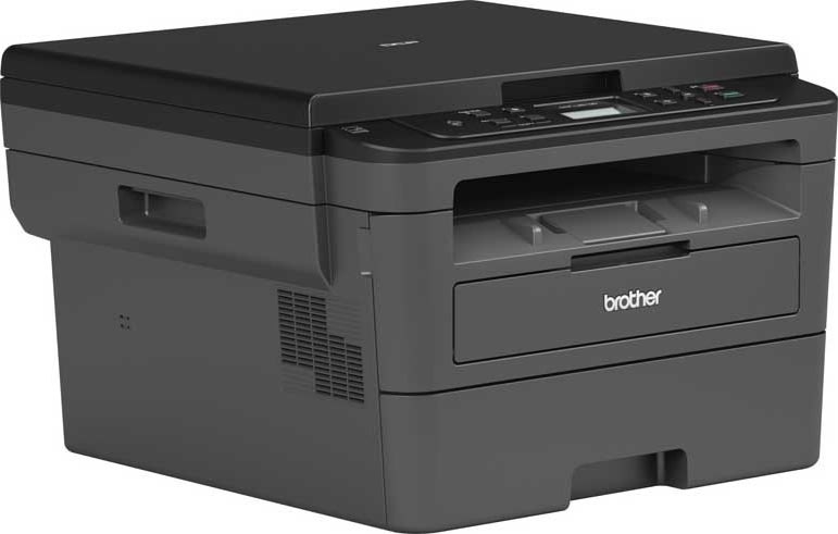 Brother DCP-L2510D sort/hvid multifunktionsprinter
