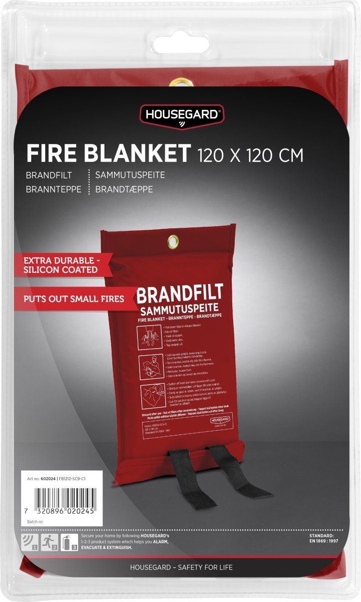 Housegard brandfilt 120x120 cm
