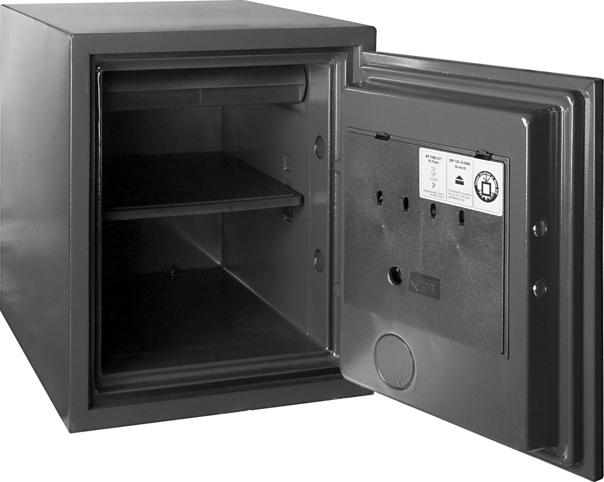 Diplomat brandsäkert dokumentskåp 25 l, Elektronis