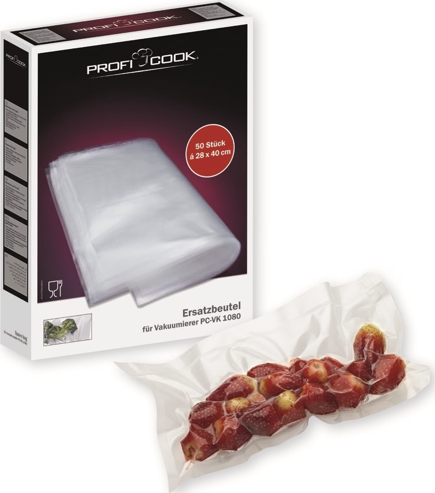 ProfiCook vakuumpåsar 28x40 cm 50 st