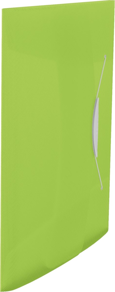 Esselte Vivida elastikmappe A4, med klap, grøn