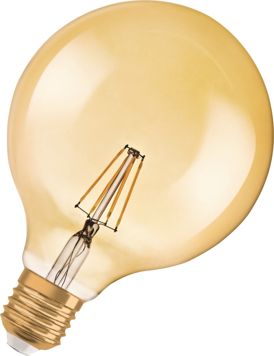 Osram Vintage 1906 LED Globepære E27, 6,5W=51W