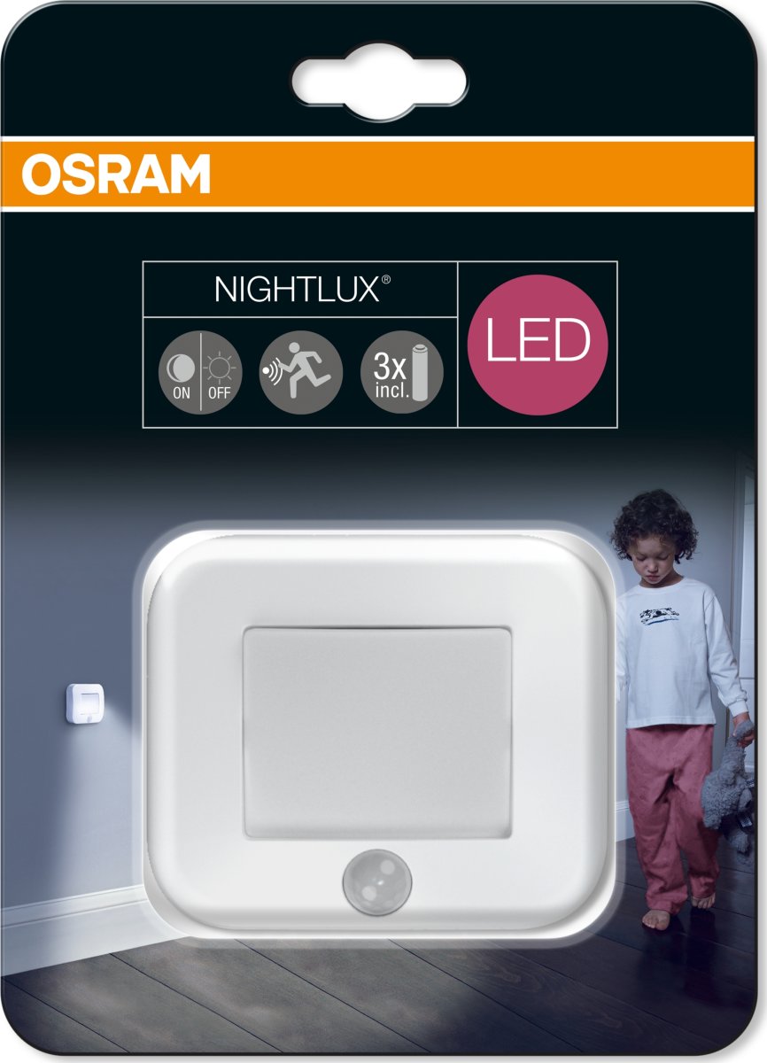 Osram Nightlux Hall LED Spotlampe med sensor