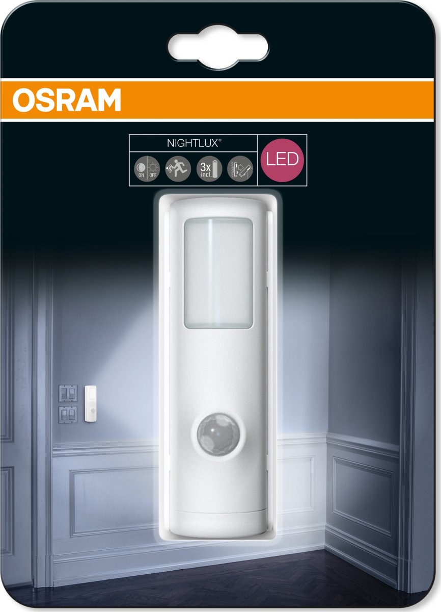 Osram Nightlux Torch LED Spotlampe med sensor