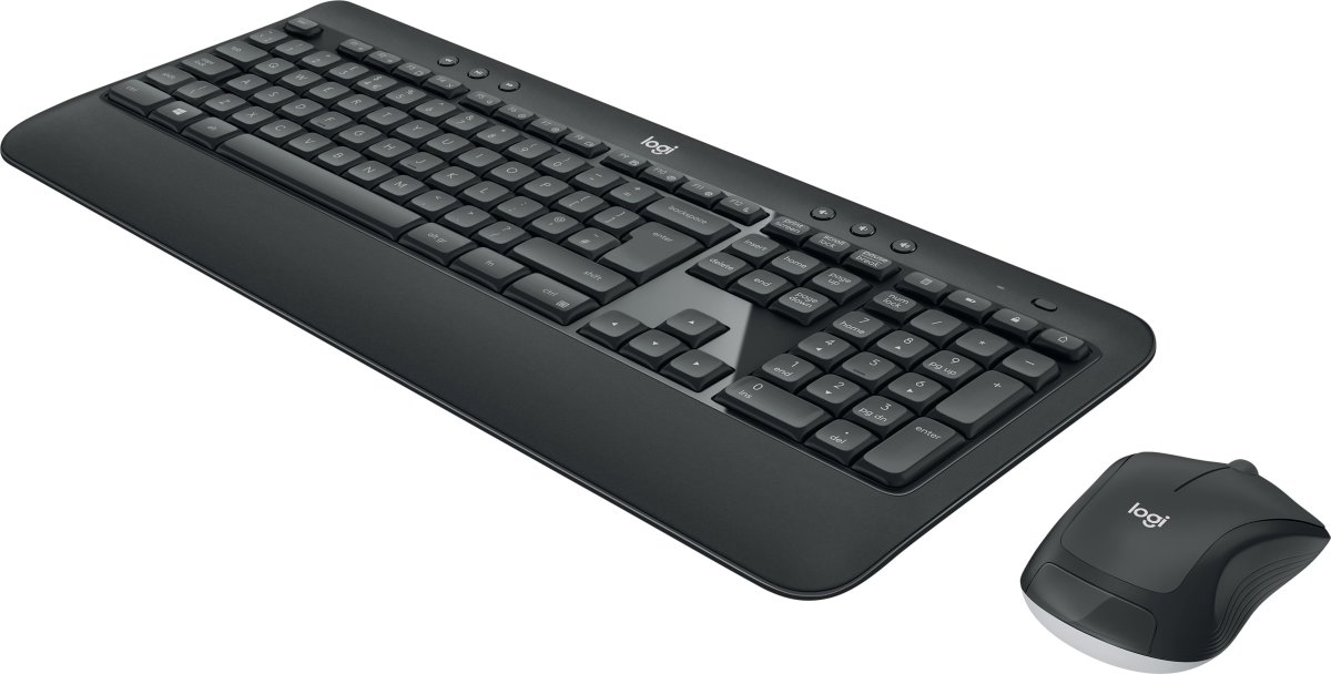 Logitech MK540 trådlöst tangentbord och mus, svart