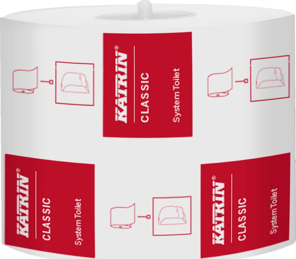 Katrin Classic Toiletpapir til systemdispenser
