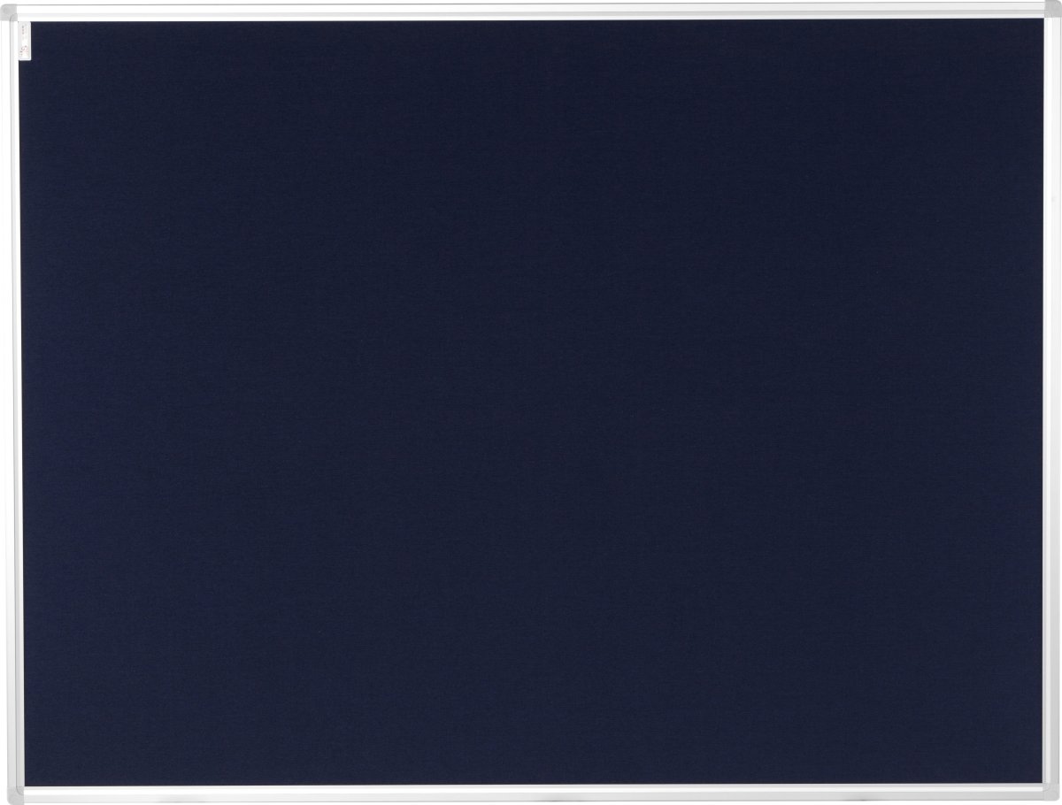 Vanerum anslagstavla | 92,5x122,5 cm | Blå bomull