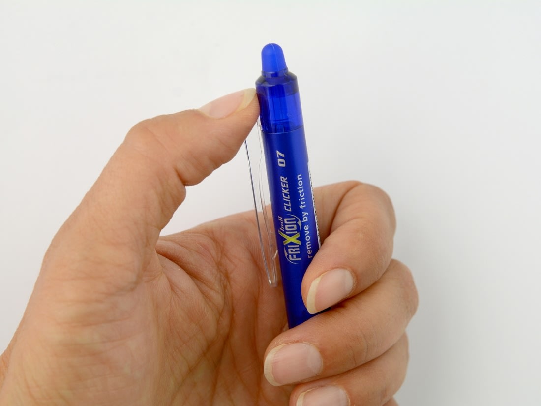 Pilot Frixion Clicker kuglepen, 0,7 mm, orange