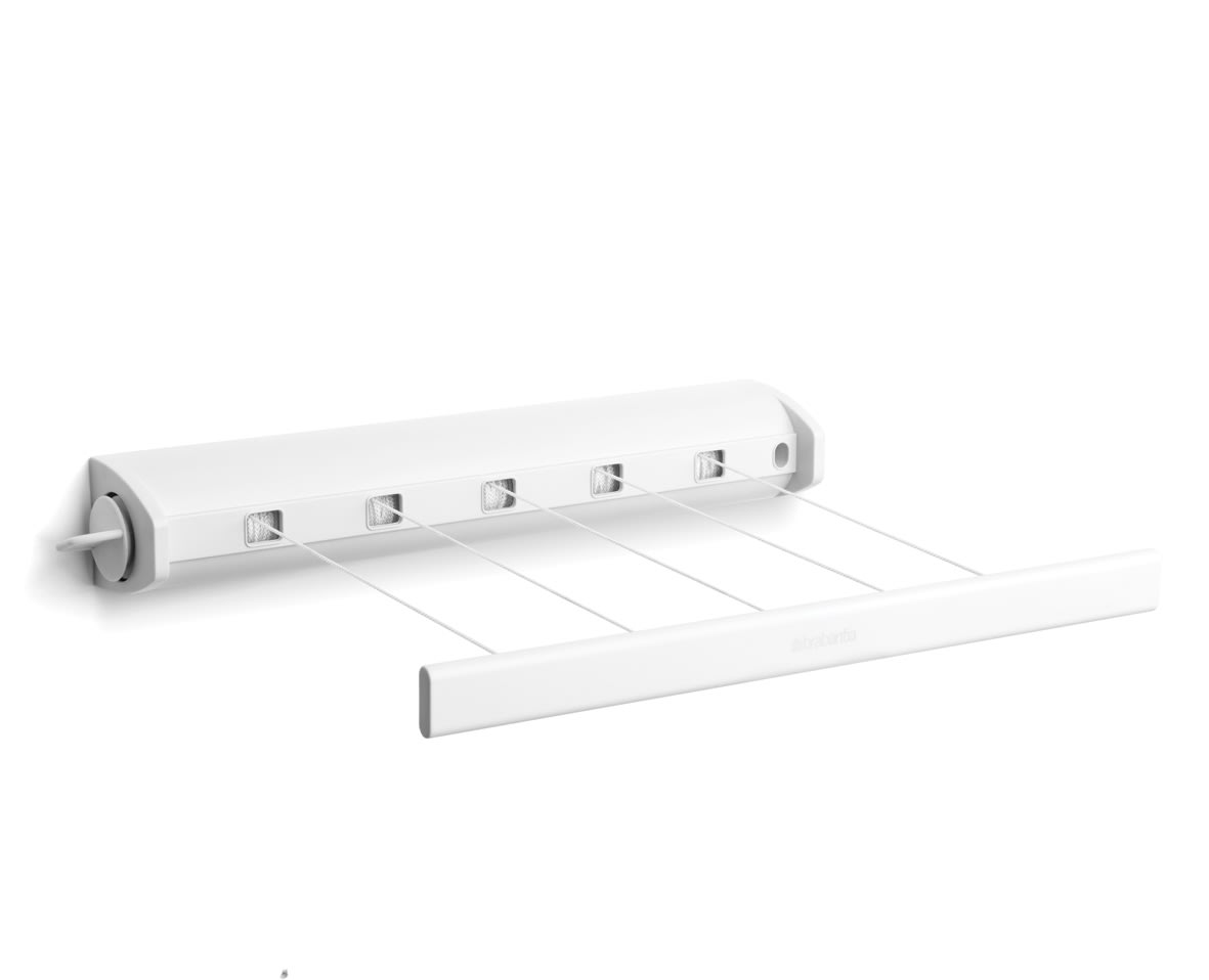 Utdragbar tvättlina Brabantia 22 meter