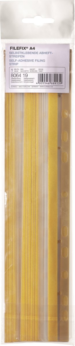 Durable A4 Självhäftande katalogfals, 50 st