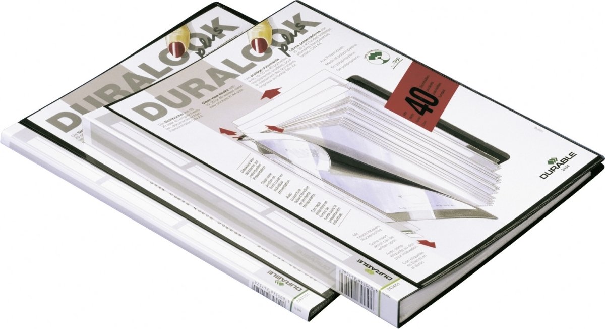 Durable Duralook® Plus Demobok med 10 fickor
