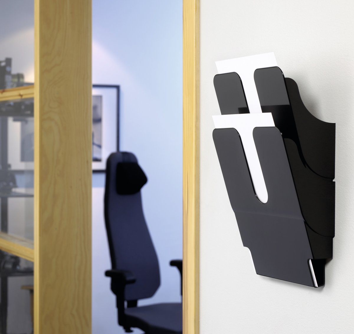 Blankettfack Durable Flexiplus A4 Stående Svart