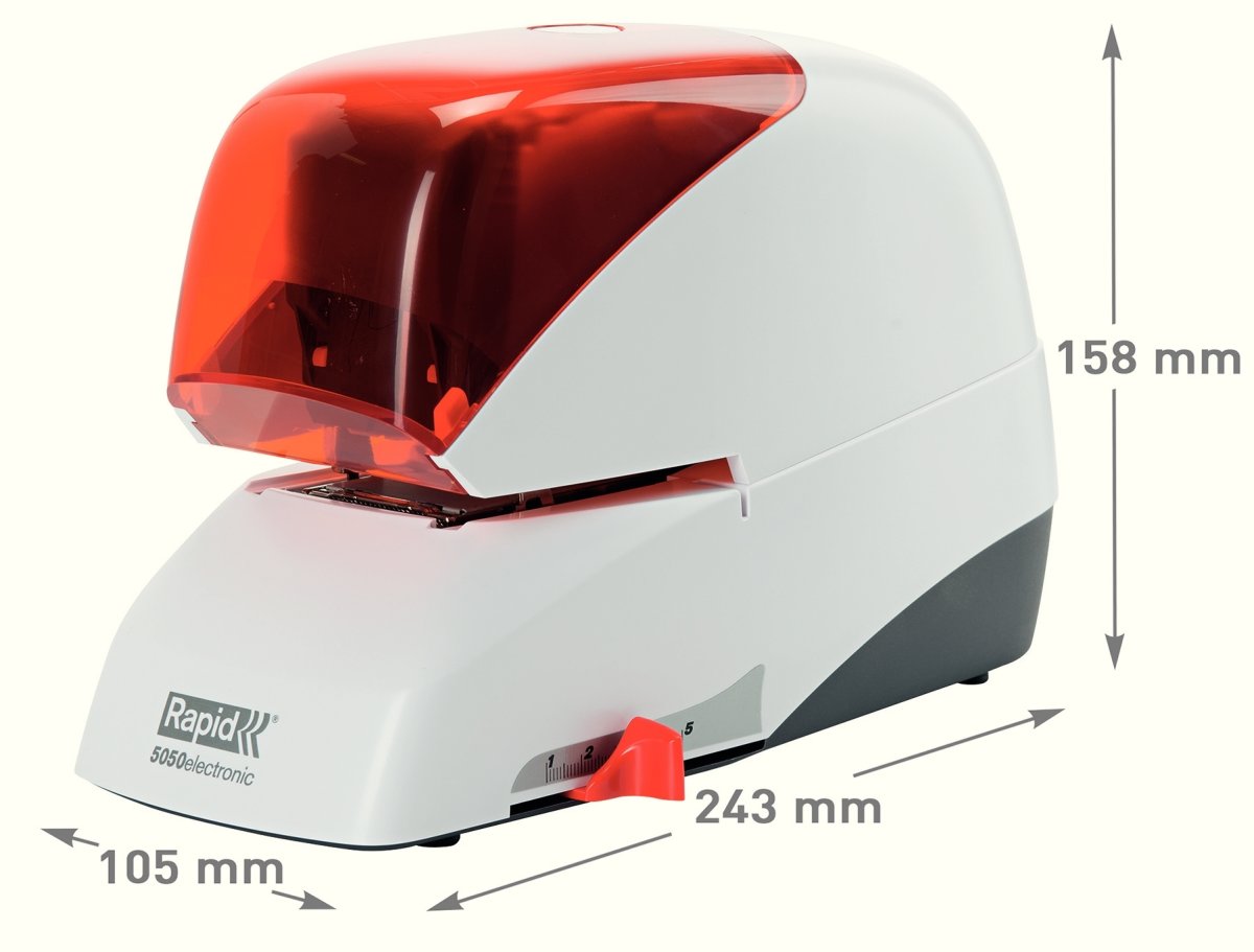 Elektrisk häftapparat Rapid Supreme R5050e Silver/