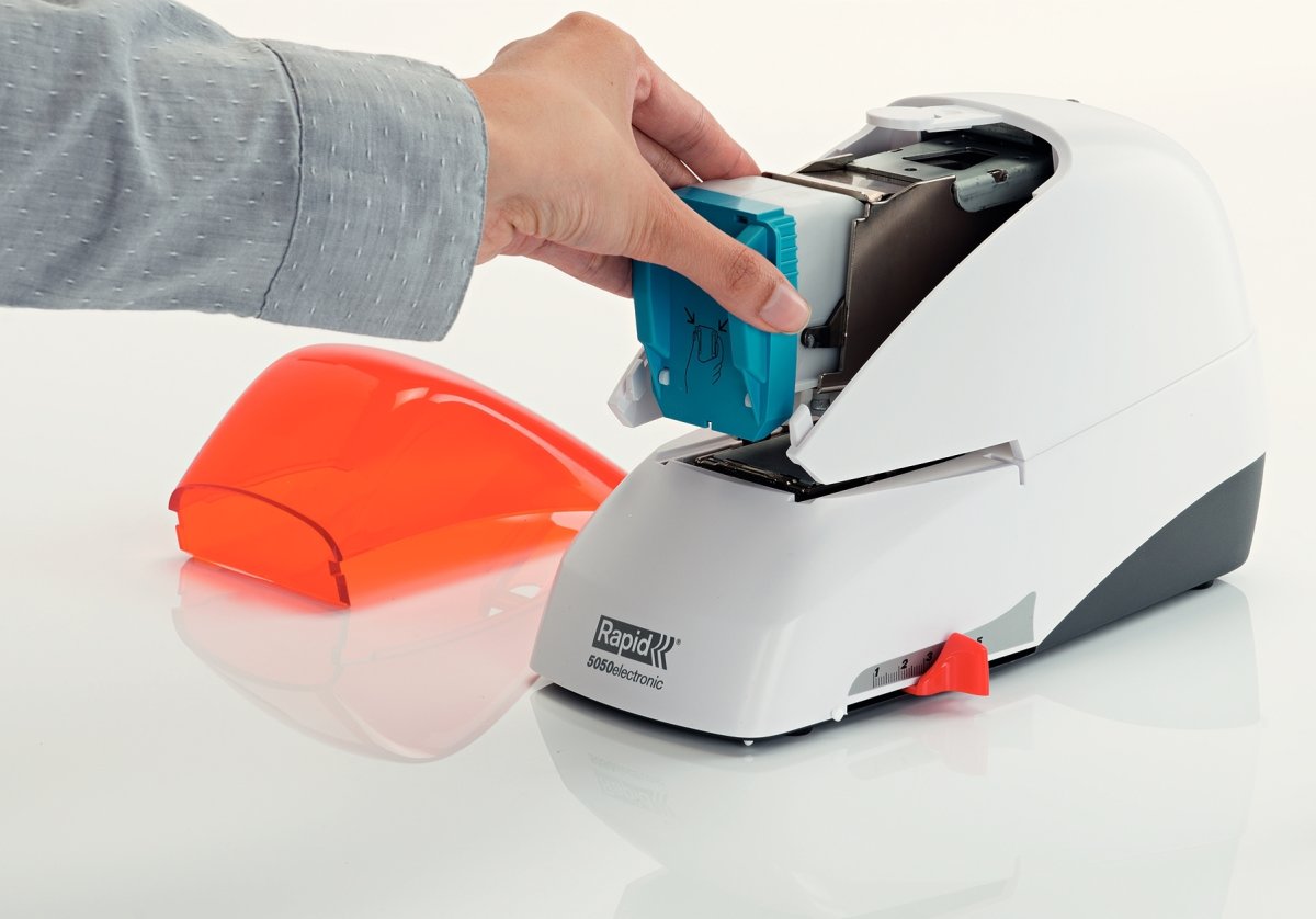 Elektrisk häftapparat Rapid Supreme R5050e Silver/