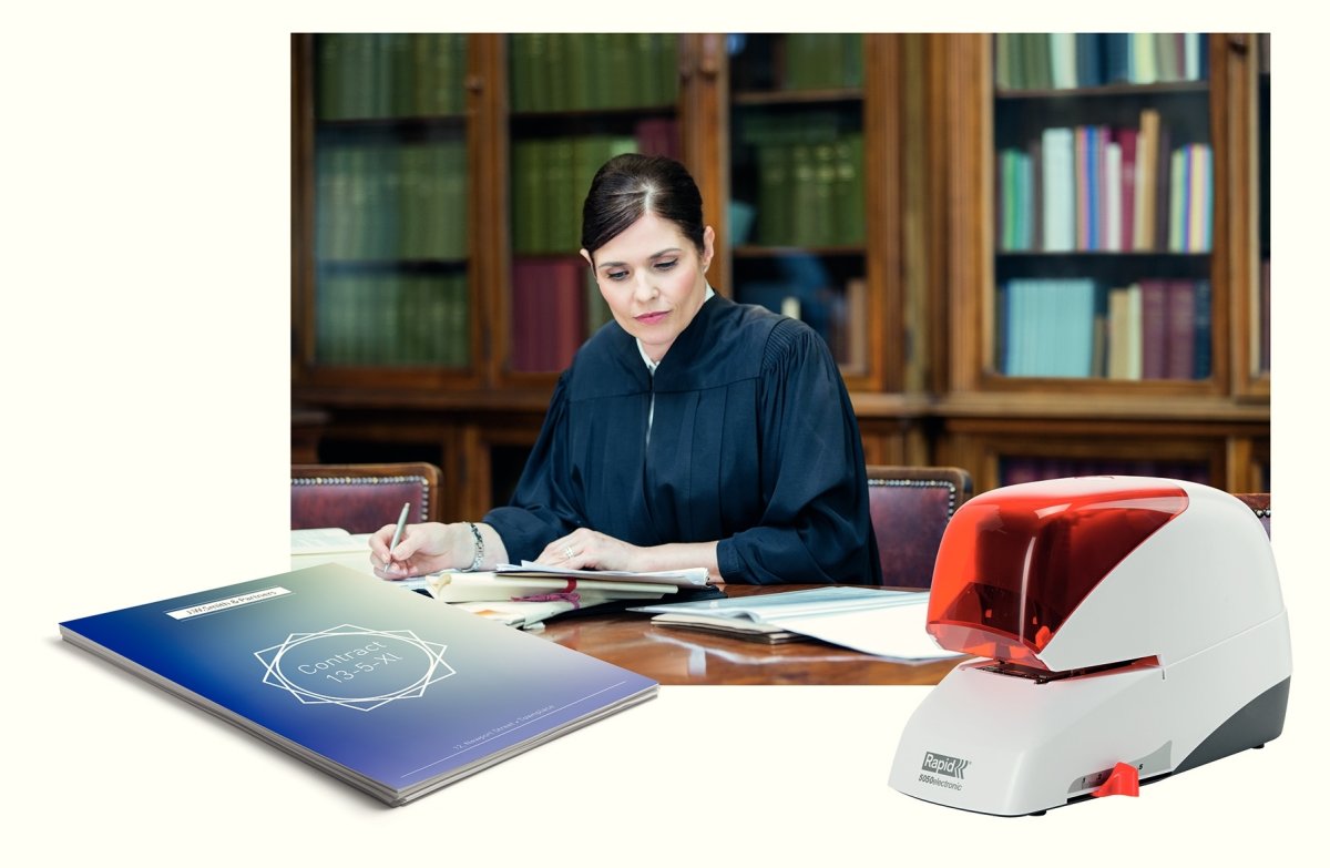 Elektrisk häftapparat Rapid Supreme R5050e Silver/