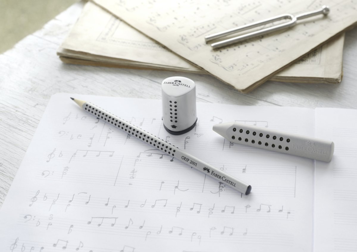 Faber-Castell Grip Raderpenna, grå