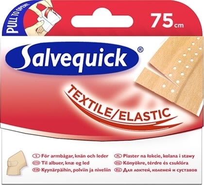 Salvequick Textilplåster, 12x75 cm